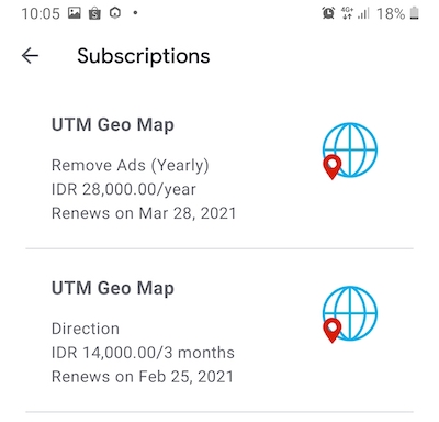 UTM Geo Map: Cancel Subscription