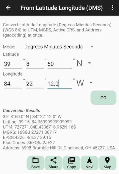 UTM Geo Coordinate Converter Module