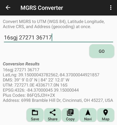 UTM Geo Coordinate Converter Module