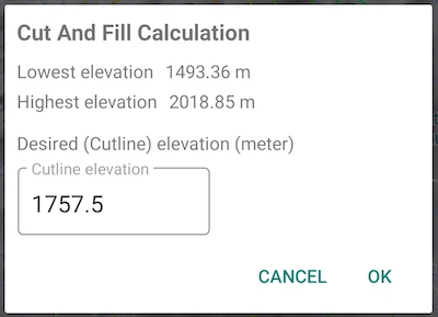 DTM Cut And Fill Volumes