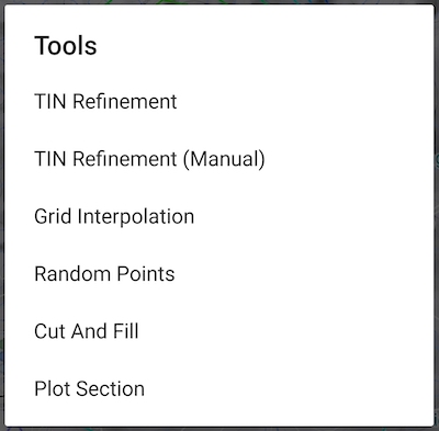 DTM Tools Button