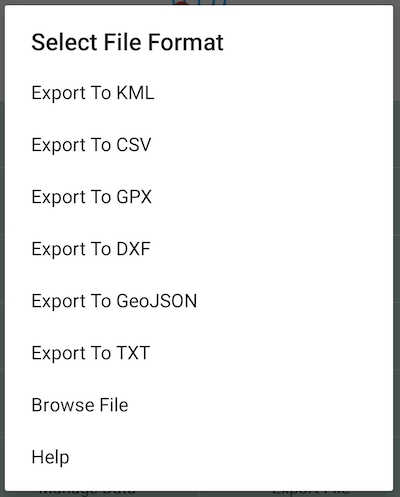 UTM Geo Map Export File Module
